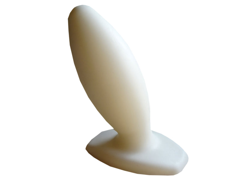 Body Sensation - Anal Plug: Perfect plug from 1ATOYS, oval, slightly angled for long-term wear.