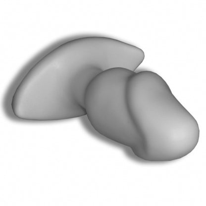 Extra-large anal and vaginal plug: The Cock Head Plug – Extra Large – XL, glans design in white for anal enthusiasts.