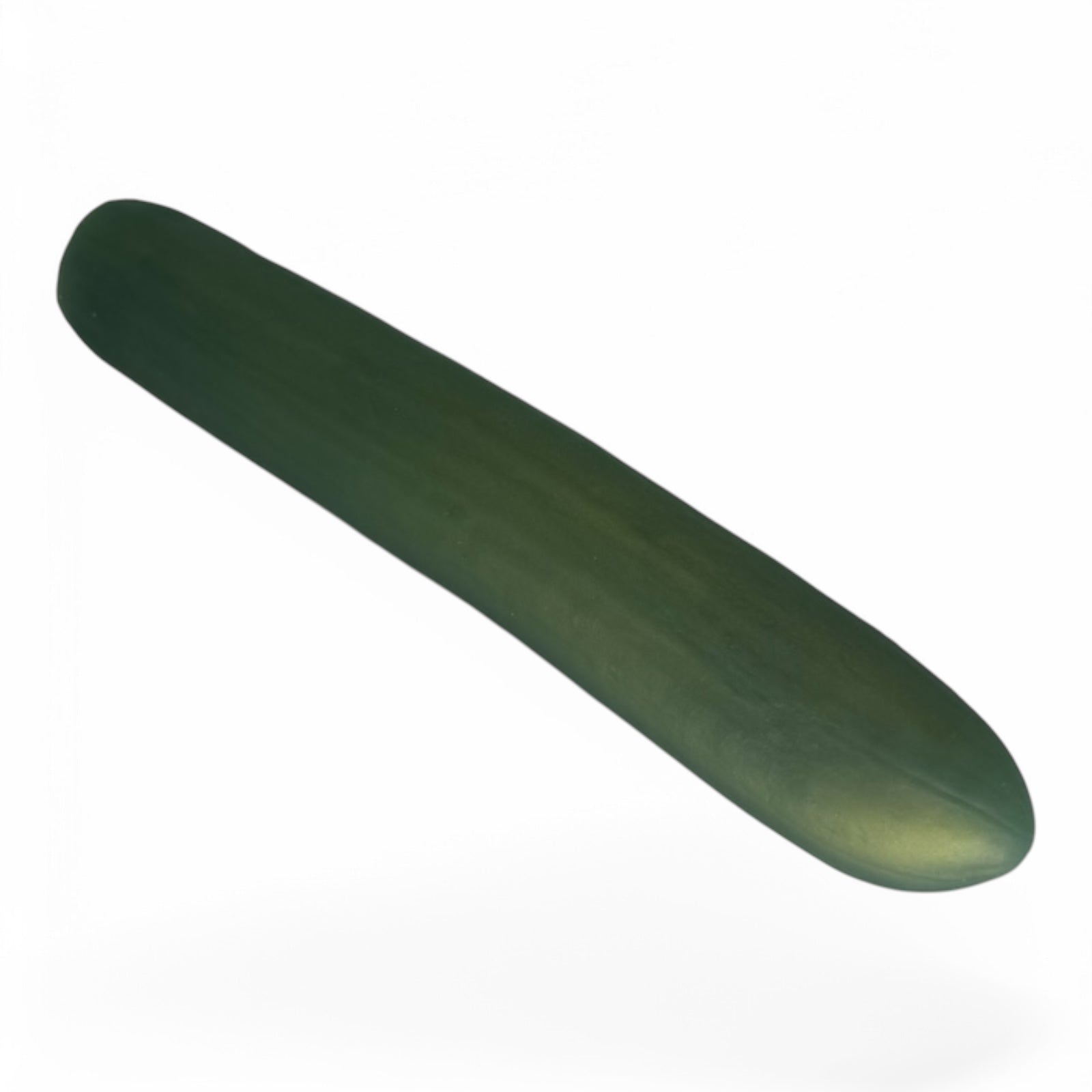 Cucumber dildo by 1ATOYS, realistic replica of a large salad cucumber made of platinum silicone. Ideal for anal or vaginal use and the highest hygiene standards.