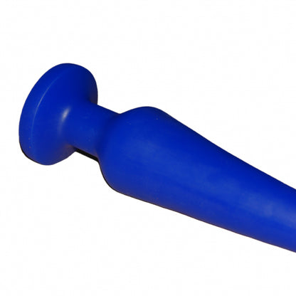 1ATOYS Unicorn 3 extra long anal plug. Detail cutout of the round base.